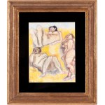 FAUSTO PIRANDELLO (Roma 1899-1975), Trzy akty kobiece, 1970