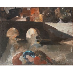 UGO ATTARDI (Genua 1923 - Roma 2006), Bez tytułu, 1960