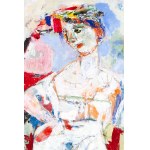 GUIDO PAJETTA (Monza 1898 - Milano 1987), Donna con la mano sul fianco, 1967
