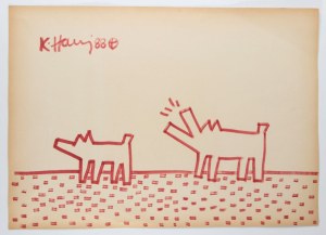 KEITH HARING (Pennsylvania 1958 - New York 1990), 