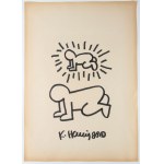 KEITH HARING (Pennsylvania 1958 - New York 1990), Baby and Radiant Baby, 1988