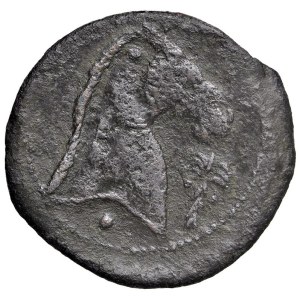 Greek Coins - § SARDINIA o SICILIA (?) (300/290-260 a.C.) AE - D/ Test...