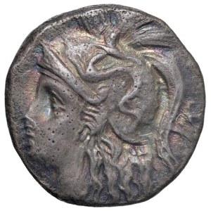 Greek Coins - § CALABRIA Tarentum (302-281 a.C.) Dracma - D/ Testa di ...