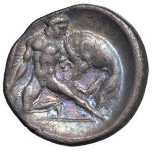Greek Coins - § CALABRIA Tarentum (325-280 a.C) Diobolo - D/ Testa di ...
