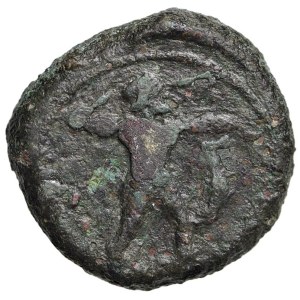 Greek Coins - § LUCANIA Poseidonia (350-290 a.C) AE - D/ Toro rivolto ...