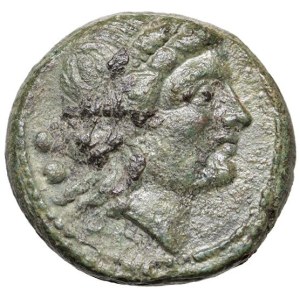 Greek Coins - § LUCANIA Paestum (280-201 a.C.) Sestante - D/ Testa di ...