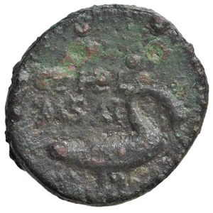 Greek Coins - § LUCANIA Paestum (90- 44 a.C.) Triente - D/ Teste di di...