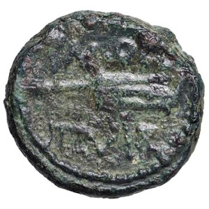 Greek Coins - § LUCANIA Paestum (90-44 a.C.) Semisse (?) - D/ Testa di...