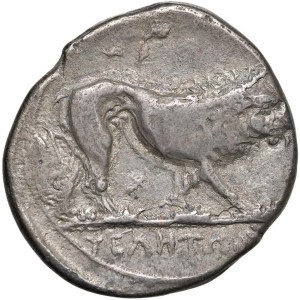 Greek Coins - § LUCANIA Velia (340-334 a.C.) Didramma - D/ Testa di At...