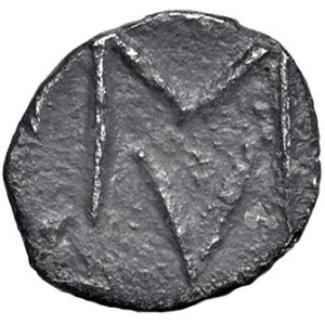 Greek Coins - § LUCANIA Sybaris (550-510 A.C) Obolo - D/ Toro stante c...