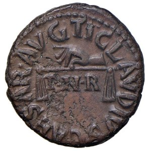 Imperial Roman Coins - § Claudio (41-54) Roma - Quadrante - RIC 85 AE ...