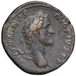 Imperial Roman Coins - § Antonino Pio (138-161) Roma - Sesterzio - RIC...