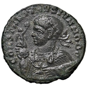 Imperial Roman Coins - § Costantino II cesare (320) Treviri - Follis -...