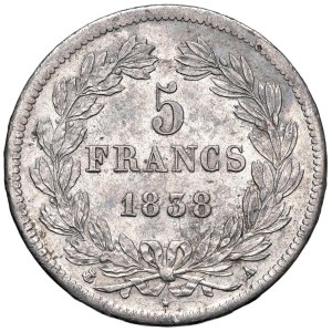 Foreign Coins - FRANCIA Luigi Filippo I (1830-1848) Parigi - 5 Franchi...