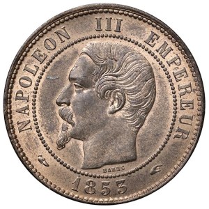 Foreign Coins - FRANCIA Napoleone III (1852-1870) 10 Centesimi 1853 A ...