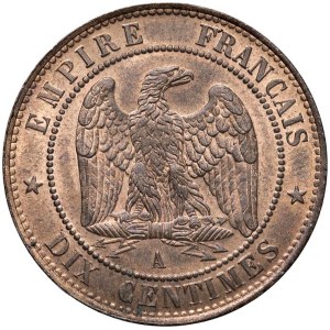 Foreign Coins - FRANCIA Napoleone III (1852-1870) 10 Centesimi 1853 A ...