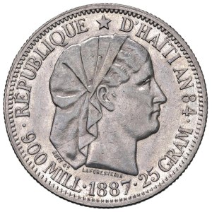 Foreign Coins - HAITI Prima Repubblica (1859-1957) Gourde 1887 - KM 46...