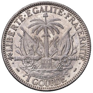 Foreign Coins - HAITI Prima Repubblica (1859-1957) Gourde 1887 - KM 46...