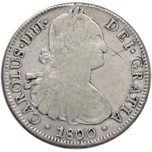 Foreign Coins - MESSICO Carlo IV (1788-1808) Città del Messico - 8 Rea...