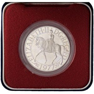 Foreign Coins - REGNO UNITO Elisabetta II (1952-2022) Corona 1977 Giub...