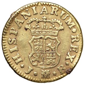 Zahraničné mince - ŠPANIELSKO Ferdinand VI (1746-1759) Madrid - Polovičné scudo ...