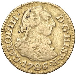 Foreign Coins - * SPAGNA Carlo III (1759-1788) Madrid - Mezzo Scudo 17...