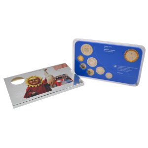 Foreign Coins - SVIZZERA (1848-) Serie divisionale 2014 con 5 Franchi ...