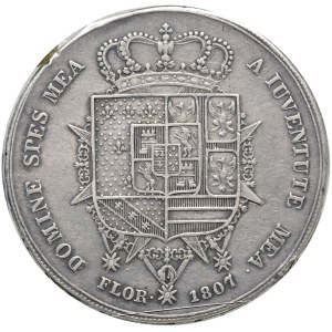 Italian Mints - FIRENZE Carlo Ludovico di Borbone (1803-1807) Dena 180...
