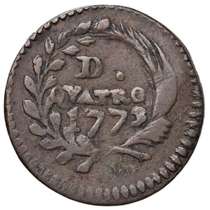 Italian Mints - GENOVA Dogi biennali III fase (1637-1797) 4 Denari 177...