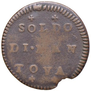 Italian Mints - MANTOVA Carlo VI d'Asburgo (1708-1740) Soldo 1754 - MI...