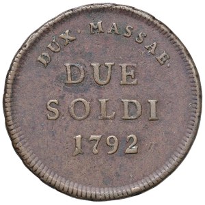 Italian Mints - MASSA DI LUNIGIANA Maria Beatrice d'Este Cybo Malaspin...