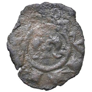 Italian Mints - MESSINA Manfredi (1258-1266) Mezzo Denaro - MIR manca ...