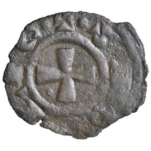 Italian Mints - MESSINA Manfredi (1258-1266) Mezzo Denaro - MIR manca ...