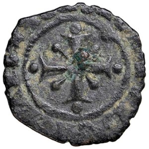 Italian Mints - MESSINA Charles I of Anjou (1266-1282) Denaro - MIR 161 M...