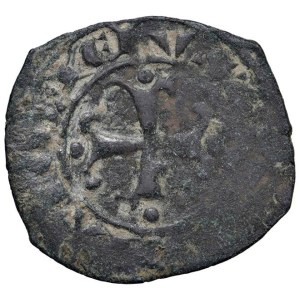Italian Mints - MESSINA Carlo I d'Angiò (1266-1282) Denaro - MIR 167 M...
