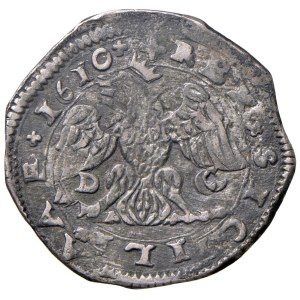 Italian Mints - MESSINA Filippo III d'Asburgo (1598-1621) 4 Tarì 1610 ...
