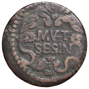 Italian Mints - MODENA Rinaldo d'Este (1706-1737) Sesino - MIR 841a CU...