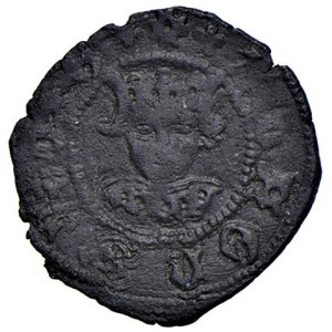 Italian Mints - NAPOLI Alfonso d'Aragona (1442-1458) Denaro - MIR 59 M...