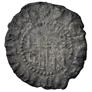 Italian Mints - NAPOLI Alfonso d'Aragona (1442-1458) Denaro - MIR 59/4...