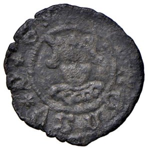 Italian Mints - NAPOLI Alfonso d'Aragona (1442-1458) Denaro - MIR 60/1...