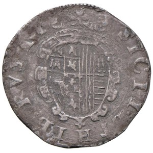 Italian Mints - NAPOLI Filippo II d'Asburgo (1554-1598) Tarì GR/VP - M...