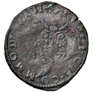 Italian Mints - NAPOLI Filippo II d'Asburgo (1554-1598) Tornese doppia...