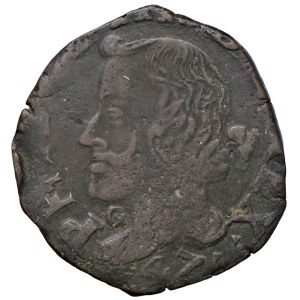 Italian Mints - NAPOLI Filippo IV d'Asburgo (1621-1665) Grano 1647 - M...