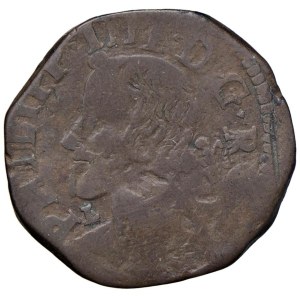 Italian Mints - NAPOLI Filippo IV d'Asburgo (1621-1665) Grano 1647 - M...