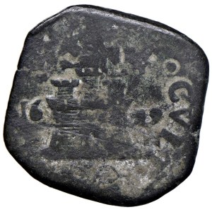 Italian Mints - NAPOLI Filippo IV d'Asburgo (1621-1665) 9 Cavalli 1629...