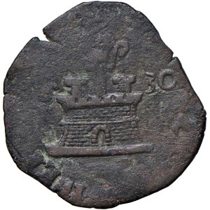 Italian Mints - NAPOLI Filippo IV d'Asburgo (1621-1665) 9 Cavalli 1630...