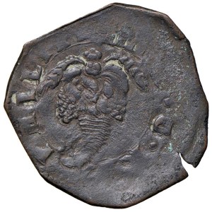 Italian Mints - NAPOLI Filippo IV d'Asburgo (1621-1665) Tornese 1622 -...