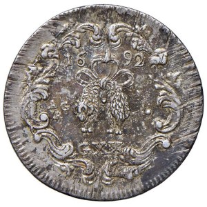 Italian Mints - NAPOLI Carlo II d'Asburgo (1674-1700) Tarì 1692 - Magl...