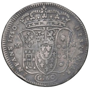 Italian Mints - NAPOLI Carlo di Borbone (1734-1759) Mezza Piastra da 6...