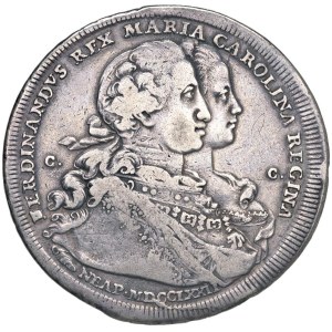 Italian Mints - NAPOLI Ferdinando IV di Borbone (1759-1799) Piastra da...